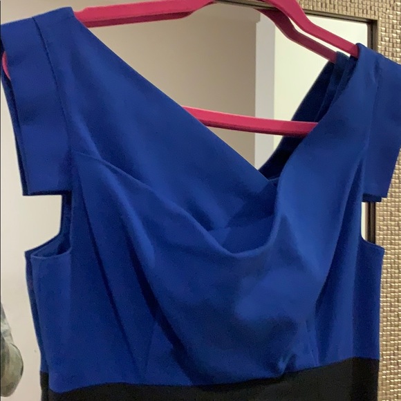 Black Halo Jackie O Tri color Dress - Picture 7 of 8